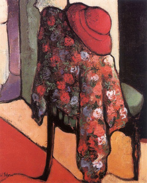 Silla y sombrero
