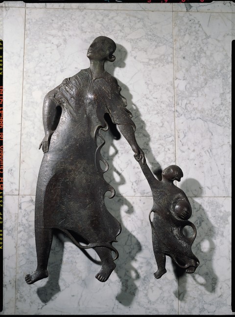 Mujer con niño